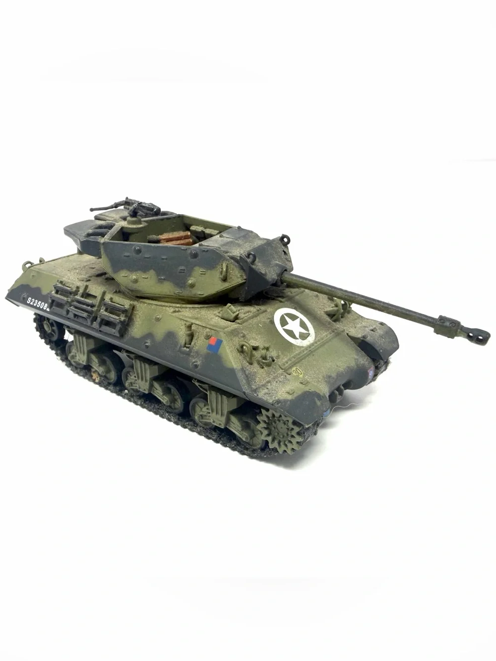 Amercom M10 Achilles IIC 1944 British Tank Destroyer 1/72 Diecast Model Used